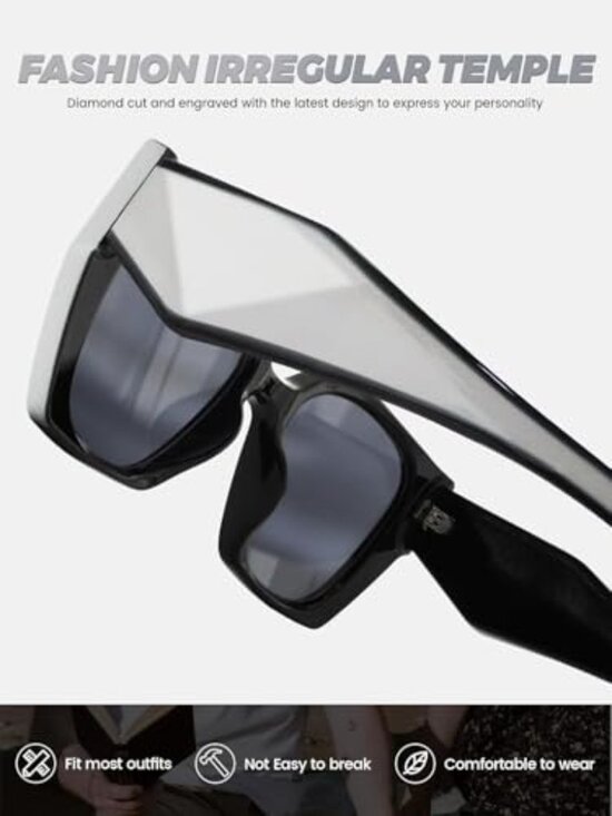 BRAND NEW Oversized Cat Eye Sunglasses for Women main image 6